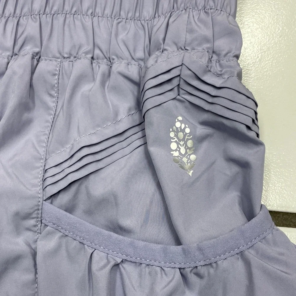 FP Movement by Free People Get Your Flirt On Purple Athletic Shorts Size Medium - Picture 6 of 17